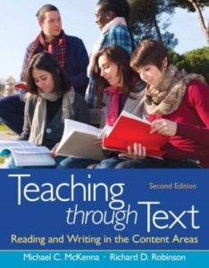 Teaching Through Text by Michael C. McKenna; Richard D. Robinson